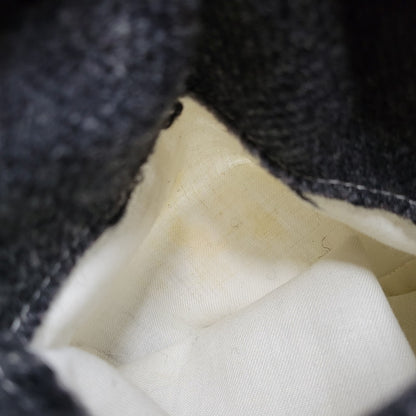 【中古品】【メンズ】 HERRINGBONE WOOL WIDE PANTS ヘリンボーン ウール ワイドパンツ USA製 ボトムス 157-260209-as-21-izu サイズ：34 カラー：ブラック系 万代Net店