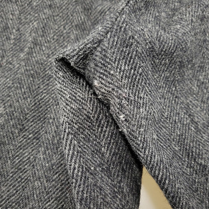 【中古品】【メンズ】 HERRINGBONE WOOL WIDE PANTS ヘリンボーン ウール ワイドパンツ USA製 ボトムス 157-260209-as-21-izu サイズ：34 カラー：ブラック系 万代Net店