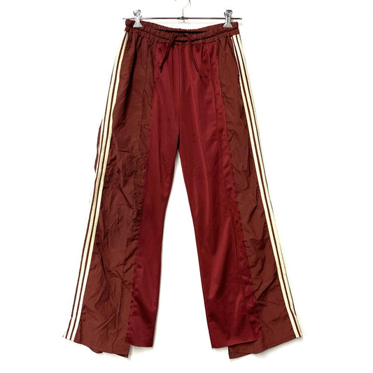 【中古品】【メンズ】 ETSINTA REMAKE LINE TRACK PANTS エシンタ リメイク ライン トラック パンツ ボトムス ズボン 158-260214-cs-04-izu サイズ：M カラー：レッド 万代Net店