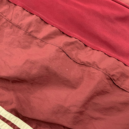 【中古品】【メンズ】 ETSINTA REMAKE LINE TRACK PANTS エシンタ リメイク ライン トラック パンツ ボトムス ズボン 158-260214-cs-04-izu サイズ：M カラー：レッド 万代Net店