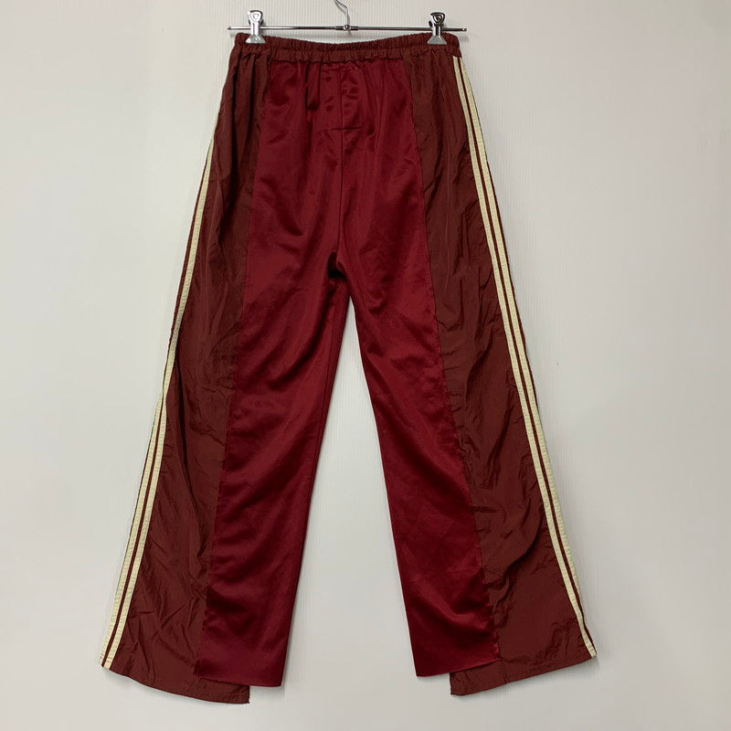 【中古品】【メンズ】 ETSINTA REMAKE LINE TRACK PANTS エシンタ リメイク ライン トラック パンツ ボトムス ズボン 158-260214-cs-04-izu サイズ：M カラー：レッド 万代Net店