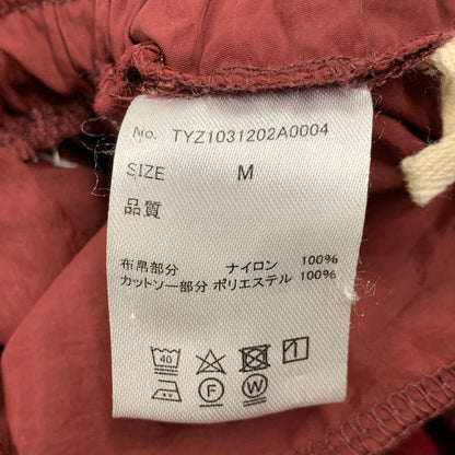 【中古品】【メンズ】 ETSINTA REMAKE LINE TRACK PANTS エシンタ リメイク ライン トラック パンツ ボトムス ズボン 158-260214-cs-04-izu サイズ：M カラー：レッド 万代Net店