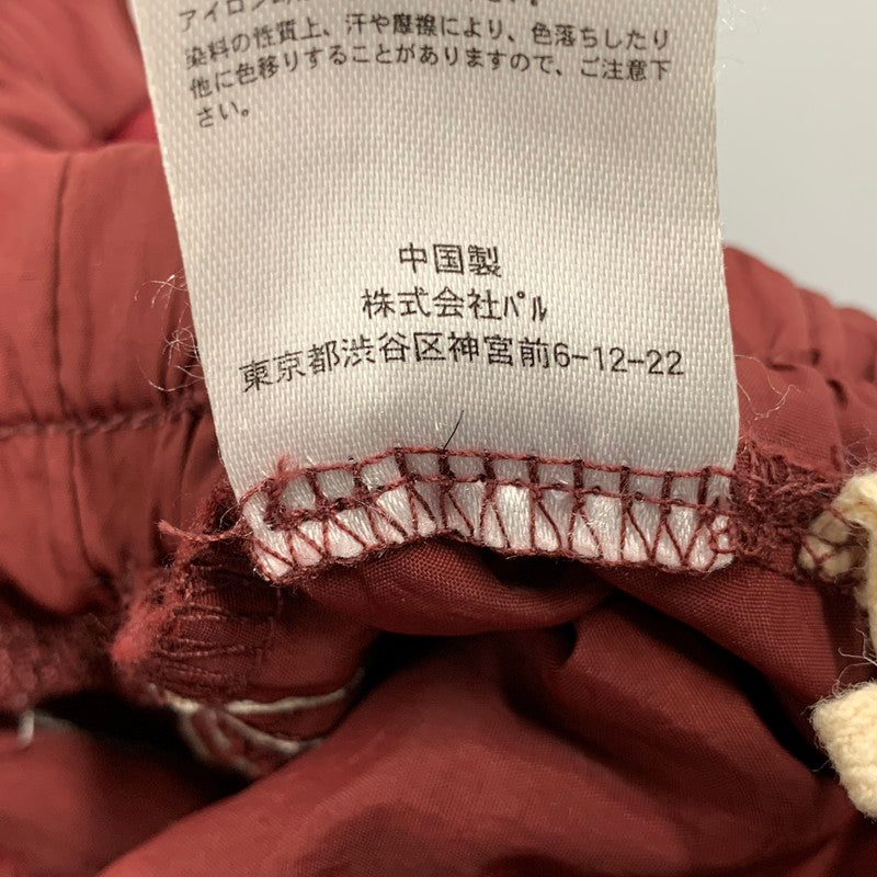 【中古品】【メンズ】 ETSINTA REMAKE LINE TRACK PANTS エシンタ リメイク ライン トラック パンツ ボトムス ズボン 158-260214-cs-04-izu サイズ：M カラー：レッド 万代Net店