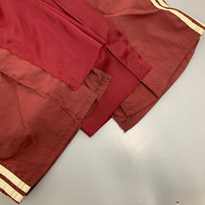 【中古品】【メンズ】 ETSINTA REMAKE LINE TRACK PANTS エシンタ リメイク ライン トラック パンツ ボトムス ズボン 158-260214-cs-04-izu サイズ：M カラー：レッド 万代Net店