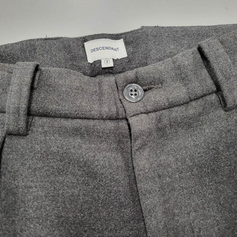 【中古品】【メンズ】 DC-3 TUCK TROUSERS タック トラウザーズ パンツ ボトムス 153-260209-yn-10-izu サイズ：3 カラー：グレー 万代Net店
