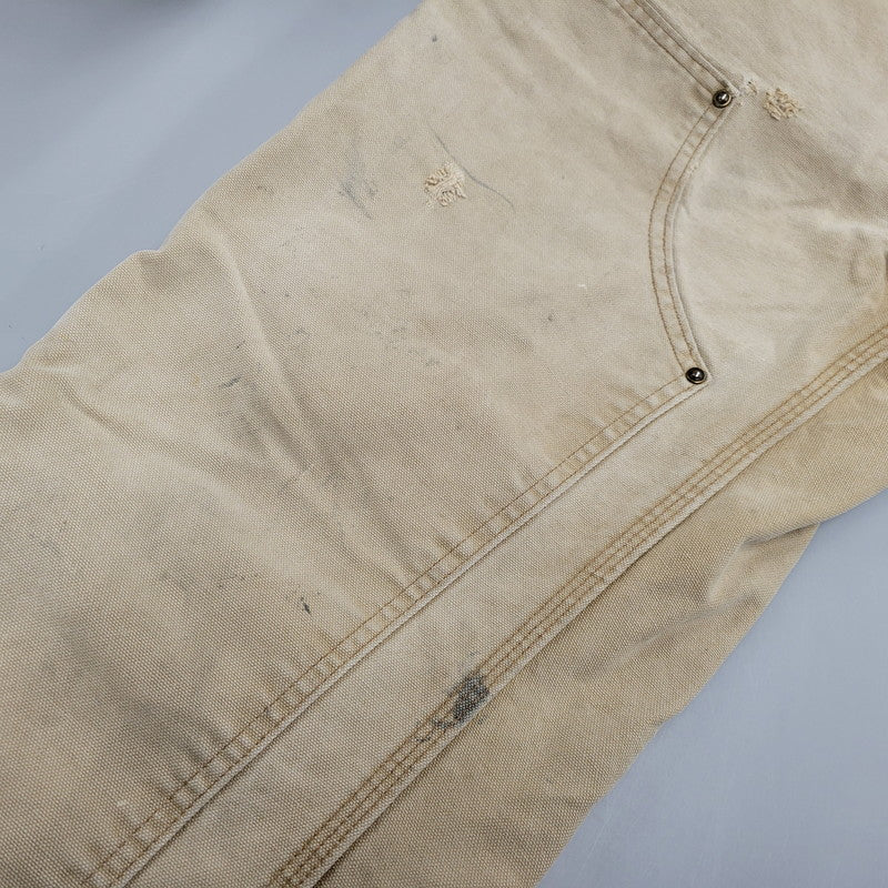 【現状渡し品】【メンズ】 B136 BRN 10年製 メキシコ製 DOUBLE KNEE PAINTER PANTS ダブル ニー ペインター パンツ ボトムス 157-260209-yn-07-izu サイズ：33×34 カラー：ベージュ 万代Net店