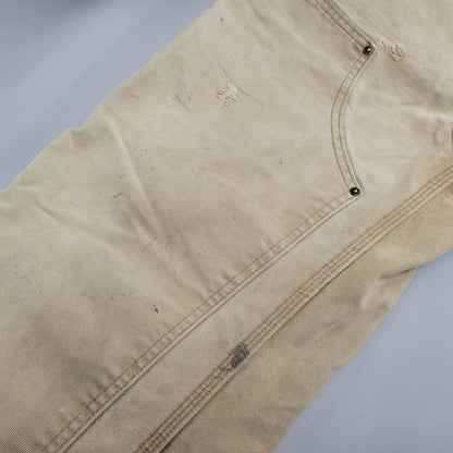 【現状渡し品】【メンズ】 B136 BRN 10年製 メキシコ製 DOUBLE KNEE PAINTER PANTS ダブル ニー ペインター パンツ ボトムス 157-260209-yn-07-izu サイズ：33×34 カラー：ベージュ 万代Net店