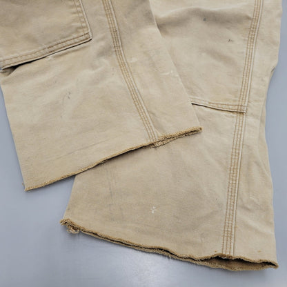 【現状渡し品】【メンズ】 B136 BRN 10年製 メキシコ製 DOUBLE KNEE PAINTER PANTS ダブル ニー ペインター パンツ ボトムス 157-260209-yn-07-izu サイズ：33×34 カラー：ベージュ 万代Net店
