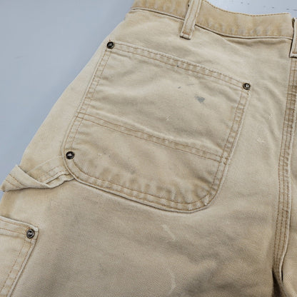 【現状渡し品】【メンズ】 B136 BRN 10年製 メキシコ製 DOUBLE KNEE PAINTER PANTS ダブル ニー ペインター パンツ ボトムス 157-260209-yn-07-izu サイズ：33×34 カラー：ベージュ 万代Net店