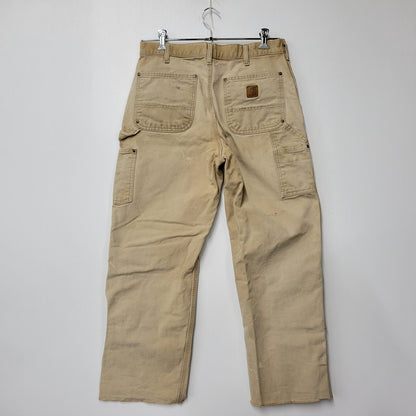 【現状渡し品】【メンズ】 B136 BRN 10年製 メキシコ製 DOUBLE KNEE PAINTER PANTS ダブル ニー ペインター パンツ ボトムス 157-260209-yn-07-izu サイズ：33×34 カラー：ベージュ 万代Net店