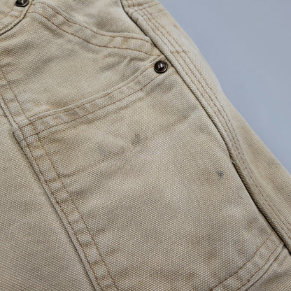 【現状渡し品】【メンズ】 B136 BRN 10年製 メキシコ製 DOUBLE KNEE PAINTER PANTS ダブル ニー ペインター パンツ ボトムス 157-260209-yn-07-izu サイズ：33×34 カラー：ベージュ 万代Net店
