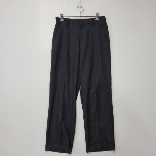 【中古品】【メンズ】 23SD4226 ZOOT STRAIGHT PIN TUCK PANTS ズート ストレート ピン タック パンツ ボトムス 153-260209-yn-12-izu サイズ：L カラー：ブラック 万代Net店