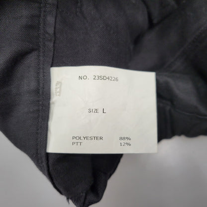 【中古品】【メンズ】 23SD4226 ZOOT STRAIGHT PIN TUCK PANTS ズート ストレート ピン タック パンツ ボトムス 153-260209-yn-12-izu サイズ：L カラー：ブラック 万代Net店