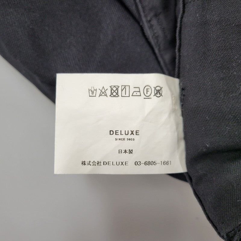 【中古品】【メンズ】 23SD4226 ZOOT STRAIGHT PIN TUCK PANTS ズート ストレート ピン タック パンツ ボトムス 153-260209-yn-12-izu サイズ：L カラー：ブラック 万代Net店