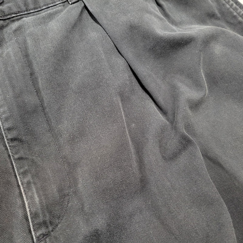 【中古品】【メンズ】 2 TUCK CHINO PANTS 2タック チノパンツ メキシコ製 ボトムス 157-260209-as-20-izu サイズ：36×30 カラー：ブラック 万代Net店