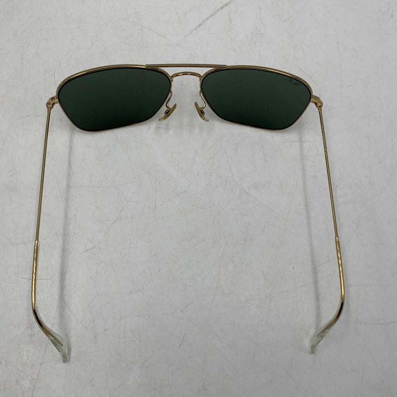【中古品】【メンズ】 RAYBAN レイバン RB3136 CARAVAN キャラバン SUNGLASSES サングラス 203-260209-ya-09-izu サイズ：58口15 カラー：ブラック×ゴールド 万代Net店
