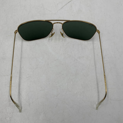 【中古品】【メンズ】 RAYBAN レイバン RB3136 CARAVAN キャラバン SUNGLASSES サングラス 203-260209-ya-09-izu サイズ：58口15 カラー：ブラック×ゴールド 万代Net店
