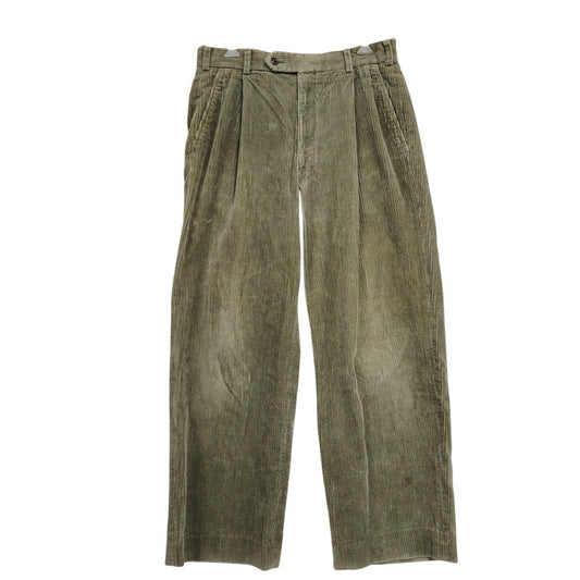 【中古品】【メンズ】 2-TUCK CORDUROY PANTS 2タック コーデュロイ パンツ ボトムス 157-260213-kh-03-izu サイズ：86 カラー：カーキ 万代Net店