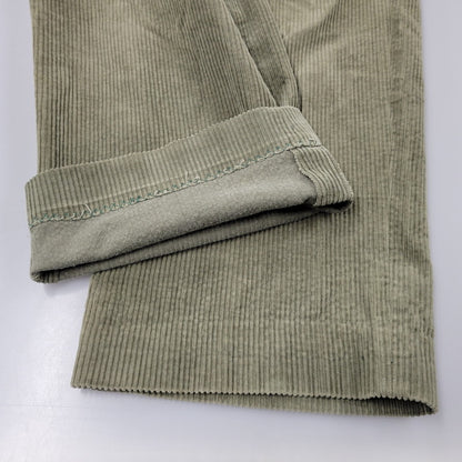 【中古品】【メンズ】 2-TUCK CORDUROY PANTS 2タック コーデュロイ パンツ ボトムス 157-260213-kh-03-izu サイズ：86 カラー：カーキ 万代Net店
