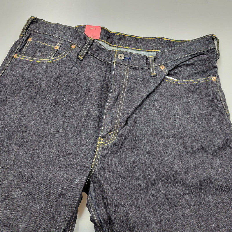 【中古品】【メンズ】 Levi's リーバイス YELLOW STITCH 502 DENIM PANTS 10502-0001 イエローステッチ デニムパンツ 日本製 ジーンズ ボトムス 158-260214-as-18-izu サイズ：42×34 カラー：インディゴ 万代Net店