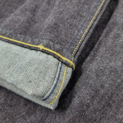 【中古品】【メンズ】 Levi's リーバイス YELLOW STITCH 502 DENIM PANTS 10502-0001 イエローステッチ デニムパンツ 日本製 ジーンズ ボトムス 158-260214-as-18-izu サイズ：42×34 カラー：インディゴ 万代Net店