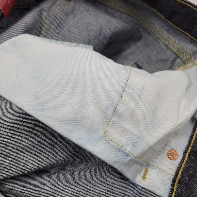 【中古品】【メンズ】 Levi's リーバイス YELLOW STITCH 502 DENIM PANTS 10502-0001 イエローステッチ デニムパンツ 日本製 ジーンズ ボトムス 158-260214-as-18-izu サイズ：42×34 カラー：インディゴ 万代Net店