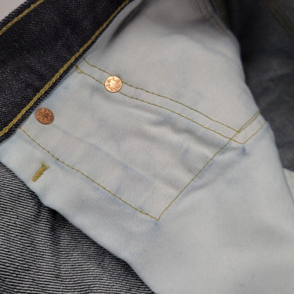 【中古品】【メンズ】 Levi's リーバイス YELLOW STITCH 502 DENIM PANTS 10502-0001 イエローステッチ デニムパンツ 日本製 ジーンズ ボトムス 158-260214-as-18-izu サイズ：42×34 カラー：インディゴ 万代Net店