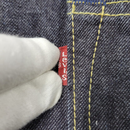 【中古品】【メンズ】 Levi's リーバイス YELLOW STITCH 502 DENIM PANTS 10502-0001 イエローステッチ デニムパンツ 日本製 ジーンズ ボトムス 158-260214-as-18-izu サイズ：42×34 カラー：インディゴ 万代Net店