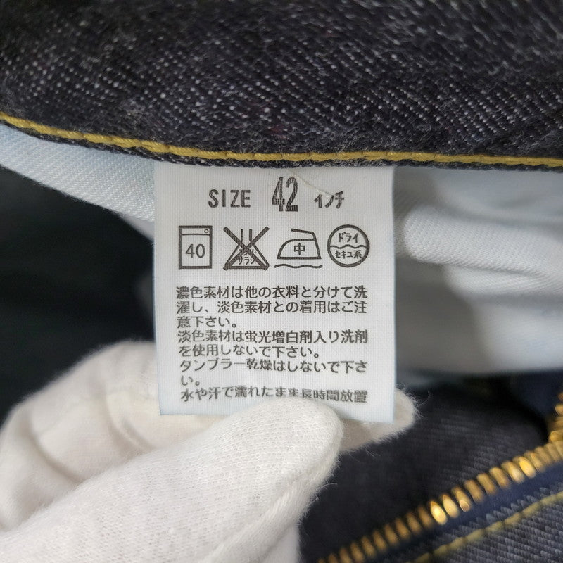 【中古品】【メンズ】 Levi's リーバイス YELLOW STITCH 502 DENIM PANTS 10502-0001 イエローステッチ デニムパンツ 日本製 ジーンズ ボトムス 158-260214-as-18-izu サイズ：42×34 カラー：インディゴ 万代Net店