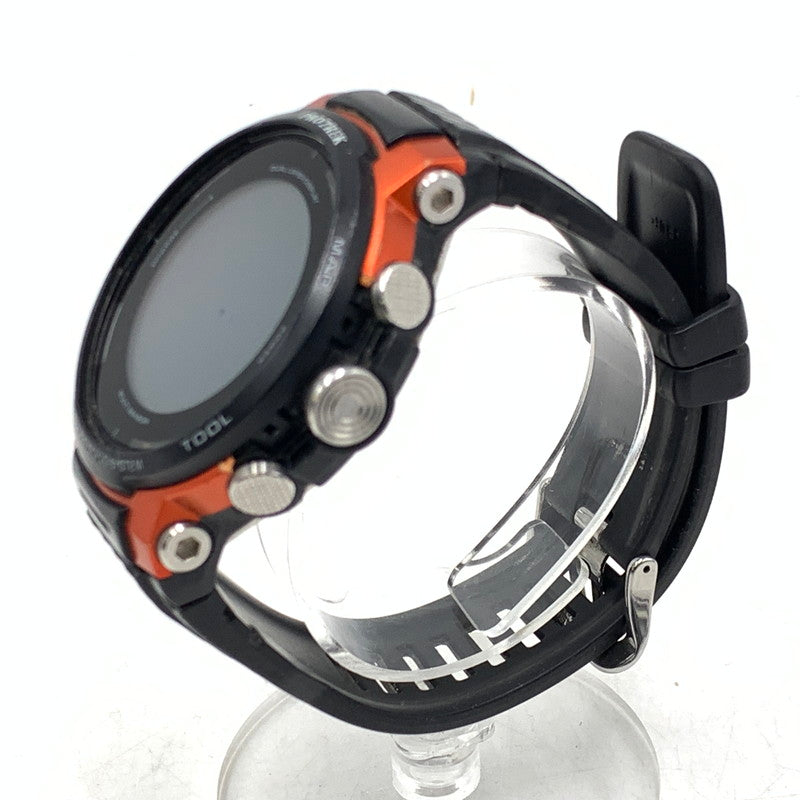 【中古品】【メンズ/レディース】 WSD-F30 PRO TREK SMART WATCH プロトレック スマート ウォッチ 腕時計 時計 197-260210-ya-07-izu カラー：ブラック×オレンジ 万代Net店