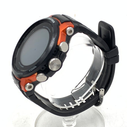【中古品】【メンズ/レディース】 WSD-F30 PRO TREK SMART WATCH プロトレック スマート ウォッチ 腕時計 時計 197-260210-ya-07-izu カラー：ブラック×オレンジ 万代Net店