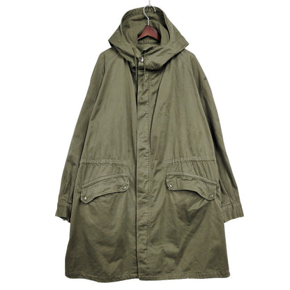 【中古品】【メンズ】 FRENCH ARMY フレンチアーミー フランス軍 M-64 FIELD PARKA 7085/8590 フィールドパーカ ジャケット コート アウター 146-260210-as-06-izu サイズ：92L カラー：カーキ 万代Net店