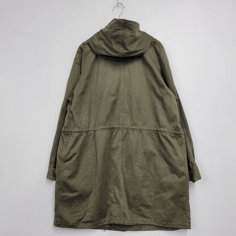 【中古品】【メンズ】 FRENCH ARMY フレンチアーミー フランス軍 M-64 FIELD PARKA 7085/8590 フィールドパーカ ジャケット コート アウター 146-260210-as-06-izu サイズ：92L カラー：カーキ 万代Net店