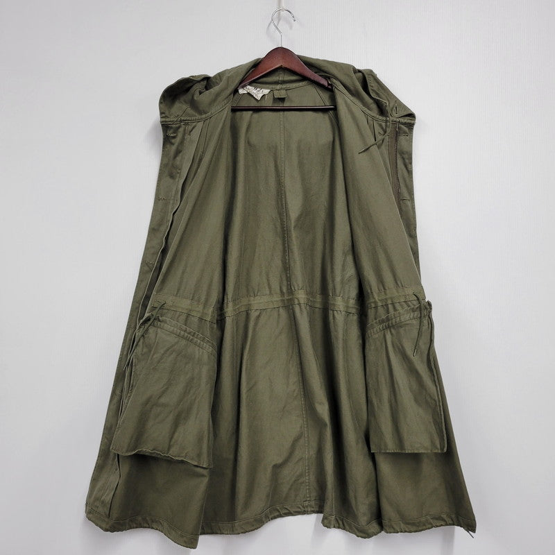 【中古品】【メンズ】 FRENCH ARMY フレンチアーミー フランス軍 M-64 FIELD PARKA 7085/8590 フィールドパーカ ジャケット コート アウター 146-260210-as-06-izu サイズ：92L カラー：カーキ 万代Net店