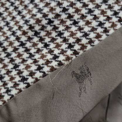 【中古品】【メンズ】 Burberrys バーバリーズ WOOL CASHMERE SOUTIEN COLLAR COAT WW050-869-59 ウール カシミヤ ステンカラーコート 千鳥格子 アウター 141-260210-as-05-izu サイズ：92-170 カラー：ブラウン系 万代Net店