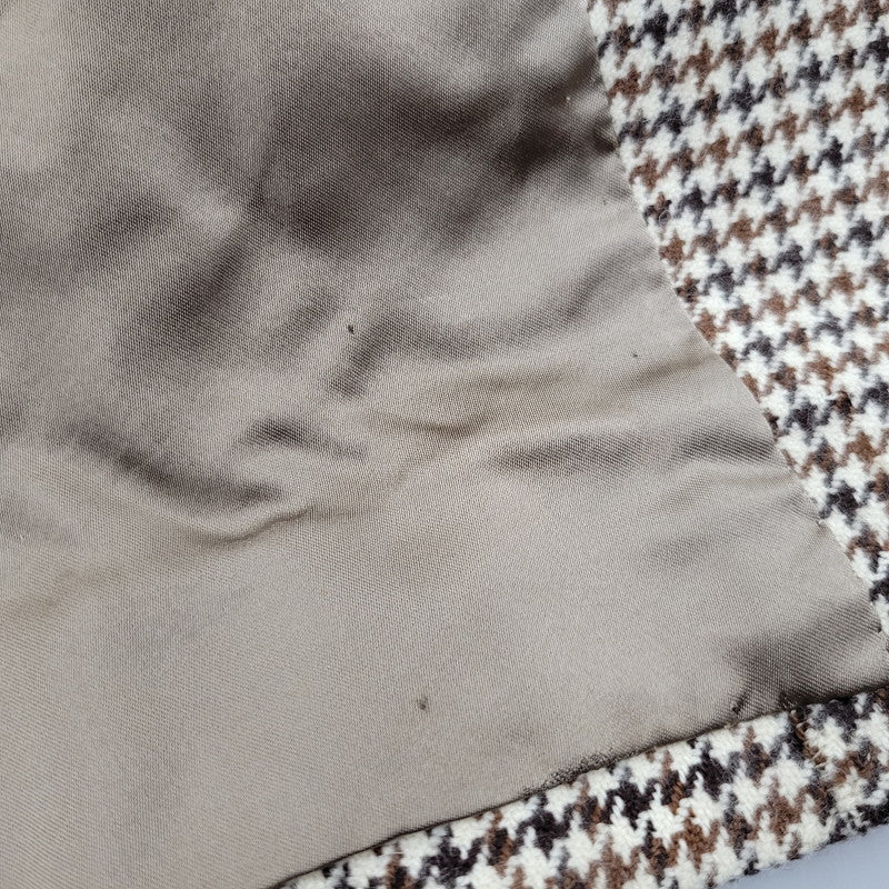 【中古品】【メンズ】 Burberrys バーバリーズ WOOL CASHMERE SOUTIEN COLLAR COAT WW050-869-59 ウール カシミヤ ステンカラーコート 千鳥格子 アウター 141-260210-as-05-izu サイズ：92-170 カラー：ブラウン系 万代Net店