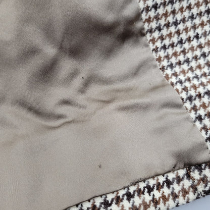 【中古品】【メンズ】 Burberrys バーバリーズ WOOL CASHMERE SOUTIEN COLLAR COAT WW050-869-59 ウール カシミヤ ステンカラーコート 千鳥格子 アウター 141-260210-as-05-izu サイズ：92-170 カラー：ブラウン系 万代Net店