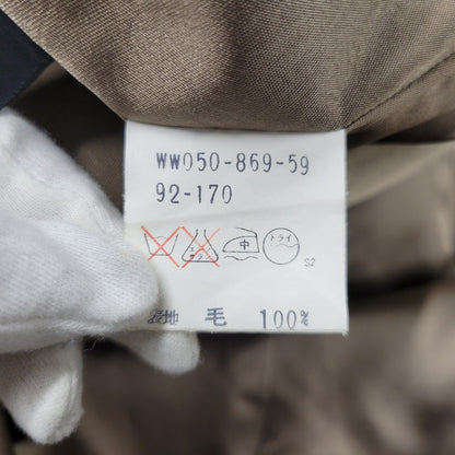 【中古品】【メンズ】 Burberrys バーバリーズ WOOL CASHMERE SOUTIEN COLLAR COAT WW050-869-59 ウール カシミヤ ステンカラーコート 千鳥格子 アウター 141-260210-as-05-izu サイズ：92-170 カラー：ブラウン系 万代Net店