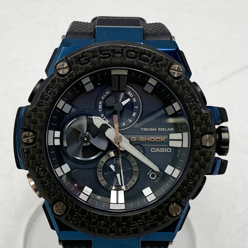 【中古品】【メンズ/レディース】 GST-B100XB-2AJF GST-B100 SERIES G-STEEL TOUGH SOLAR WATCH ジースティール タフソーラー ウォッチ 時計 腕時計 196-260210-ya-06-izu カラー：ブラック 万代Net店