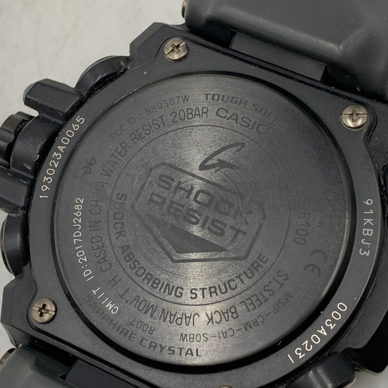 【中古品】【メンズ/レディース】 GST-B100XB-2AJF GST-B100 SERIES G-STEEL TOUGH SOLAR WATCH ジースティール タフソーラー ウォッチ 時計 腕時計 196-260210-ya-06-izu カラー：ブラック 万代Net店