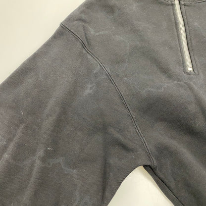 【中古品】【メンズ】 JENT LOUIS ジェントルイス DUAL-ZIP NECK SWEAT 2502-JLS-CMD0001 デュアルジップ ネック スウェット 長袖 トップス 147-260214-as-07-izu サイズ：L カラー：ブラック 万代Net店