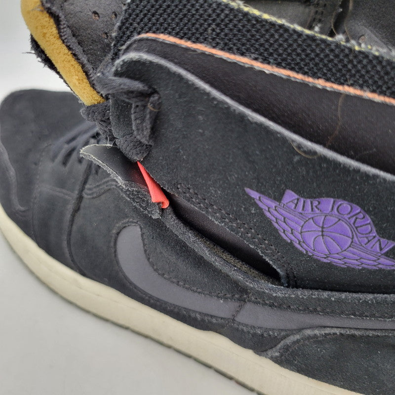 【中古品】【メンズ】 CT0978-005 AIR JORDAN 1 HIGH ZOOM エア ジョーダン ワン ハイ ズーム スニーカー シューズ 靴 160-260214-cs-12-izu サイズ：28.0cm カラー：COURT BLACK 万代Net店
