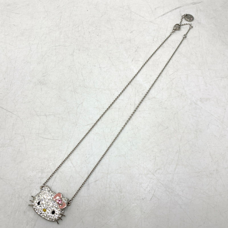 【中古品】【レディース】 HELLO KITTY PENDANT NECKLACE ハロー キティ ペンダント ネックレス アクセサリー 192-260210-ya-08-izu カラー：シルバー 万代Net店