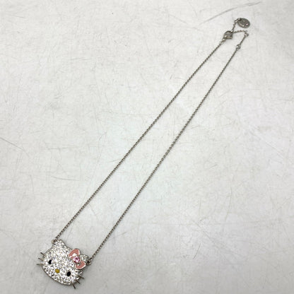 【中古品】【レディース】 HELLO KITTY PENDANT NECKLACE ハロー キティ ペンダント ネックレス アクセサリー 192-260210-ya-08-izu カラー：シルバー 万代Net店