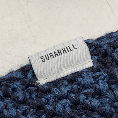 【中古品】【レディース】 SUGARHILL シュガーヒル 2441001009 COTTON KNIT BAG LARGE コットン ニット バッグ ラージ カバン 鞄 188-260210-ya-05-izu カラー：ネイビー 万代Net店