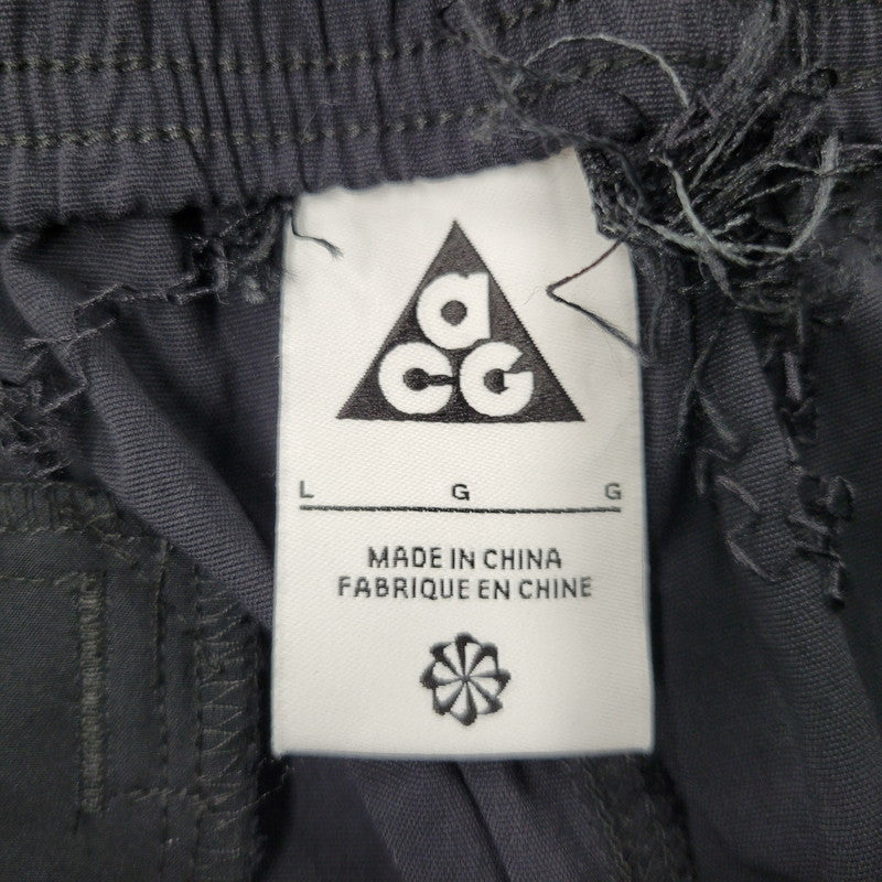 【中古品】【メンズ】 NIKE ACG ナイキ エーシージー AS M ACG HIKE SHORT FN2431-010 ハイク ショート パンツ ボトムス 155-260214-as-17-izu サイズ：L カラー：ブラック 万代Net店