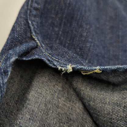 【中古品】【メンズ】 AT LAST&CO アットラスト WORKING DENIM ワーキング デニム LS SHIRT ロングスリーブ シャツ　トップス 長袖 145-260311-ya-06-izu サイズ：下記参照 カラー：インディゴ 万代Net店