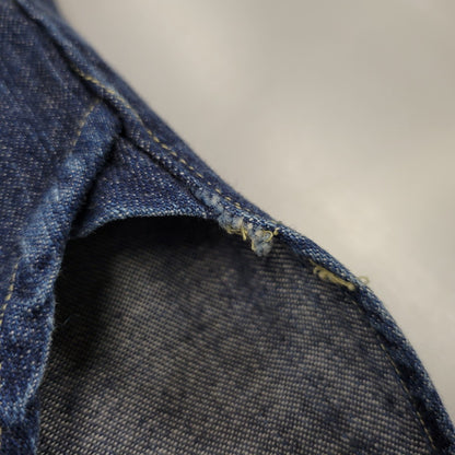【中古品】【メンズ】 AT LAST&CO アットラスト WORKING DENIM ワーキング デニム LS SHIRT ロングスリーブ シャツ　トップス 長袖 145-260311-ya-06-izu サイズ：下記参照 カラー：インディゴ 万代Net店