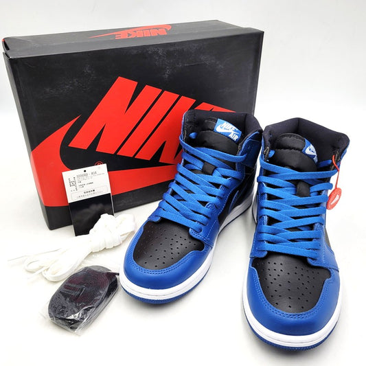 【中古美品】【メンズ/レディース】 AIR JORDAN 1 RETRO HIGH OG 555088-404 エアジョーダン 1 レトロ ハイ OG スニーカー シューズ 靴 160-260211-as-18-izu サイズ：26cm カラー：DK MARINA BLUE/BLACK-WHITE 万代Net店
