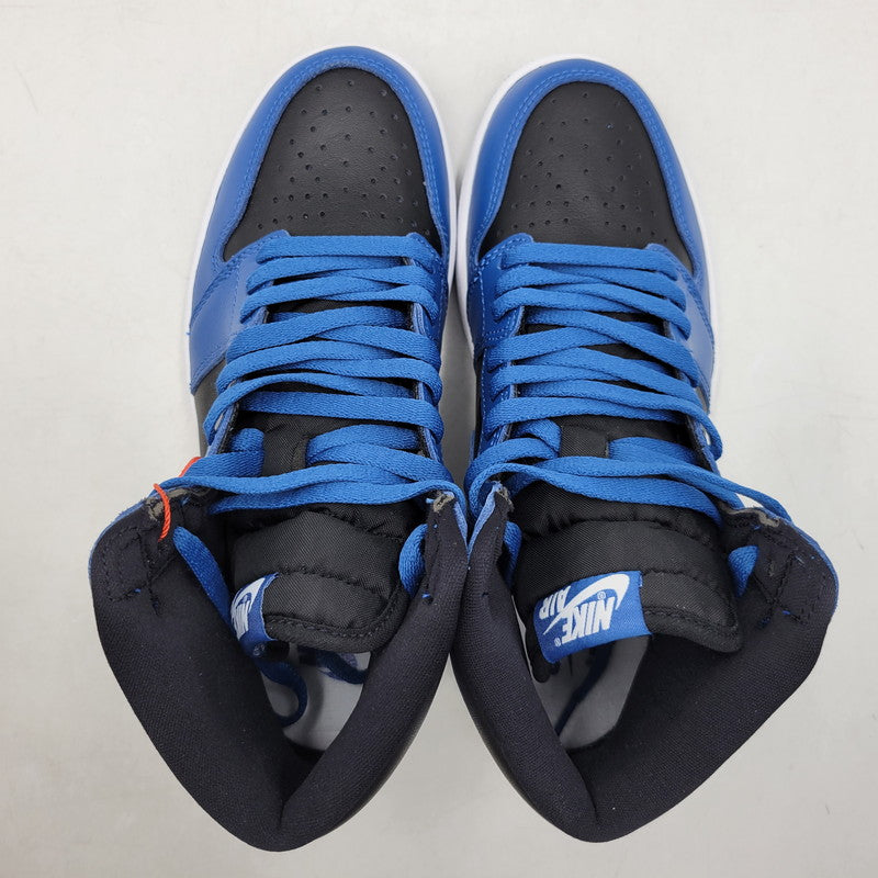 【中古美品】【メンズ/レディース】 AIR JORDAN 1 RETRO HIGH OG 555088-404 エアジョーダン 1 レトロ ハイ OG スニーカー シューズ 靴 160-260211-as-18-izu サイズ：26cm カラー：DK MARINA BLUE/BLACK-WHITE 万代Net店